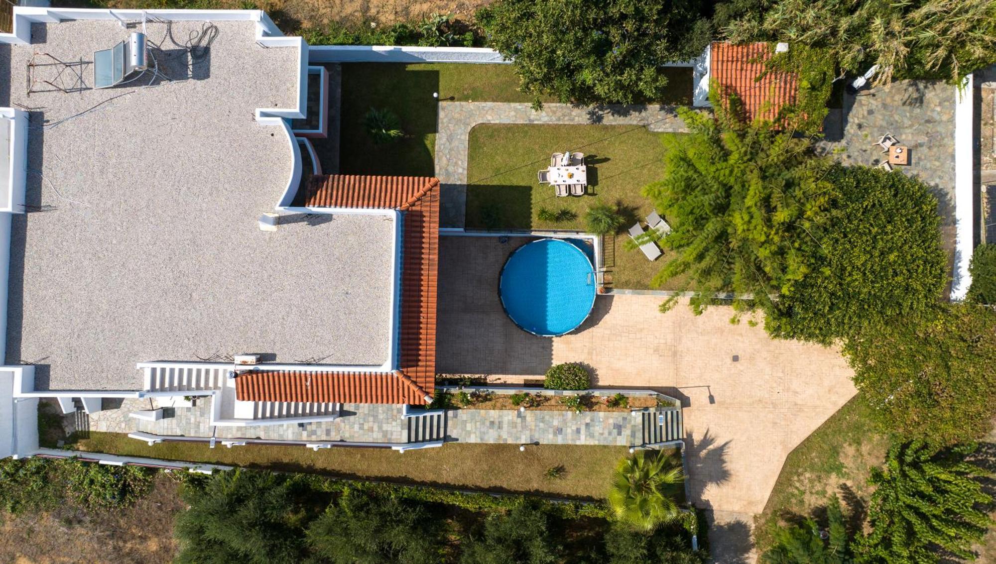 Villa Eleni 100M From The Sea Rapanianá Eksteriør bilde